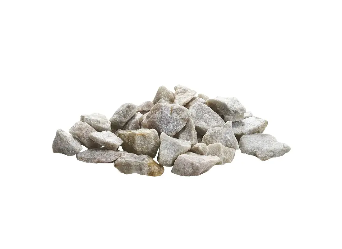 STONE  ショップ袋 5枚セット Pavestone 54781 Decorative Landscape Rock, White, 0.5 Cu. Ft. Buy Now