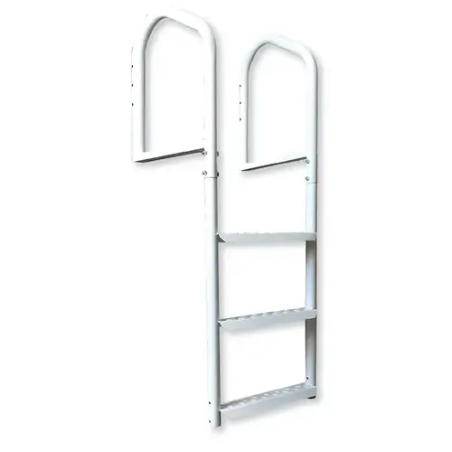 Dock Ladder, 48 in H, 400 lb, 3-Step, Steel, Dura-Coated Dock Ladder, 48 in H, 400 lb, 3-Step, Steel, Dura-Coated