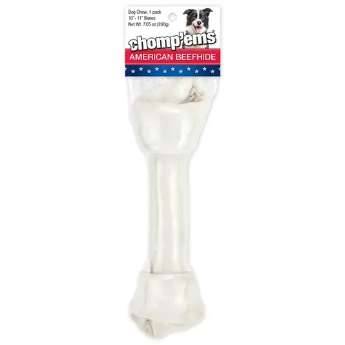 Chomp'ems Flat Knot Bone, 10 to 11 in Shrink Wrap Chomp'ems Flat Knot Bone, 10 to 11 in Shrink Wrap