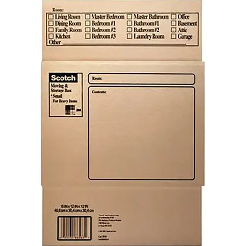 Moving and Storage Box, Brown Moving and Storage Box, Brown