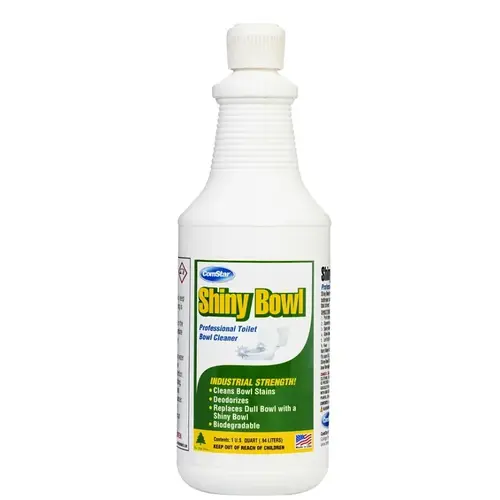 Toilet Bowl Cleaner, 1 qt, Liquid, Sharp, Blue