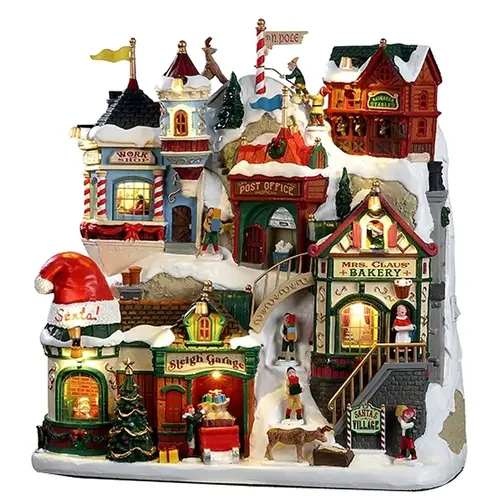 Santa's Village, B/O, 4.5 V - pack of 4 Santa's Village, B/O, 4.5 V - pack of 4