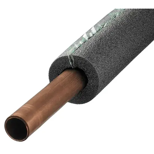 Pipe Insulation, 5/8 in Dia, 6 ft L, Foam, 1/2 in Copper, 1/4 in Iron Pipe Pipe - pack of 54 Pipe Insulation, 5/8 in Dia, 6 ft L, Foam, 1/2 in Copper, 1/4 in Iron Pipe Pipe - pack of 54