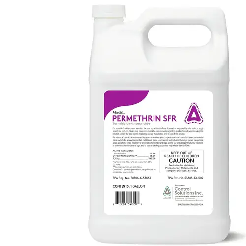 Insecticide, Liquid, Paint Brush, Spray Application, 1 gal Amber