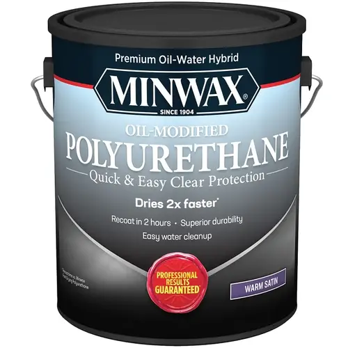 0000 Polyurethane, Liquid, Clear, 1 gal, Can - pack of 2 0000 Polyurethane, Liquid, Clear, 1 gal, Can - pack of 2