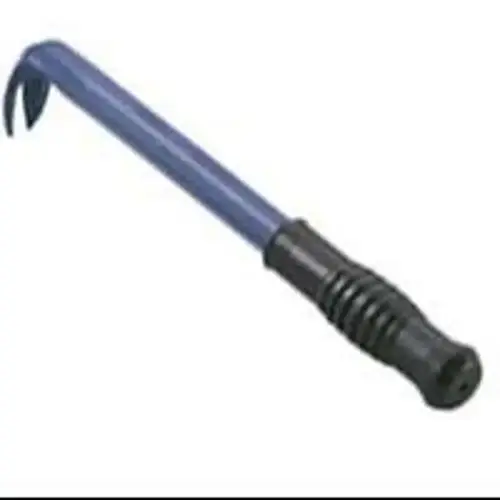 46502 Nail Puller Bar, 11-1/2 in L, HCS, 1 in Dia, 2 in W Powder-Coated 46502 Nail Puller Bar, 11-1/2 in L, HCS, 1 in Dia, 2 in W Powder-Coated