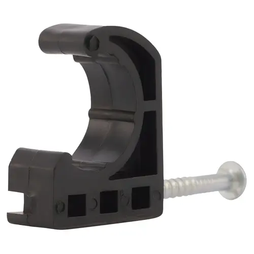Single Nail Clamp, 1/2 in, Plastic - pack of 10 Single Nail Clamp, 1/2 in, Plastic - pack of 10