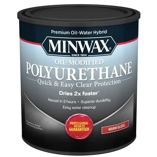 0444 Polyurethane, Gloss, Liquid, Clear, 1 qt, Can 0444 Polyurethane, Gloss, Liquid, Clear, 1 qt, Can