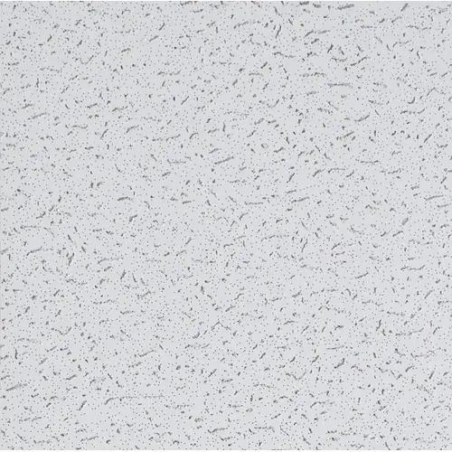 Fifth Avenue Series Ceiling Panel, 2 ft L, 2 ft W, 5/8 in Thick, Mineral Fiber, White