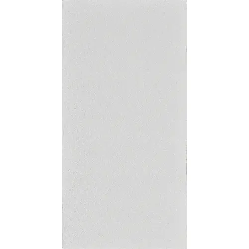 TABARET CLIMAPLUS Series Ceiling Panel, 2 ft L, 4 ft W, 5/8 in Thick, Fiberglass/Vinyl, White - pack of 12