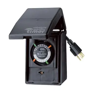 Intermatic HB11KD89 Heavy Duty Timer Outdoor 120 V Black Black
