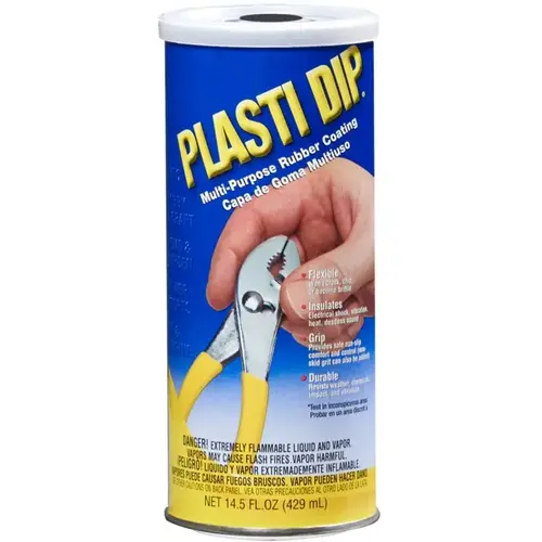 Rubberized Coating Black, Black, 14.5 oz, Can