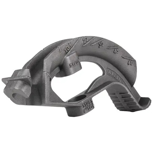 Conduit Bender Head 3/4" EMT, IMC, GRC 1.9" L Iron Gray Conduit Bender Head 3/4" EMT, IMC, GRC 1.9" L Iron Gray
