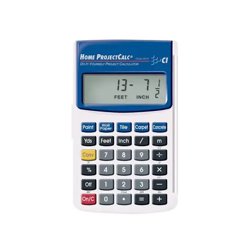 Project Calculator Home ProjectCalc Blue/Gray 11 digit Blue/Gray