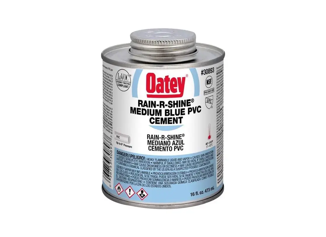 Oatey 30893 Rain-R-Shine 308933V Medium-Bodied Fast Set Cement, 16