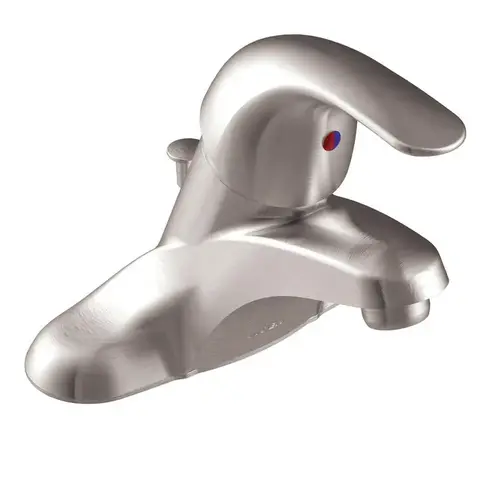Adler Series Bathroom Faucet, 1.2 gpm, 1-Faucet Handle, Metal, Brushed Nickel, Lever Handle Adler Series Bathroom Faucet, 1.2 gpm, 1-Faucet Handle, Metal, Brushed Nickel, Lever Handle