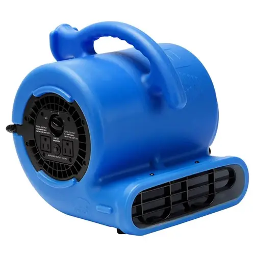 1/4 HP Air Mover Blower Fan for Water Damage Restoration Carpet Dryer Floor Home and Plumbing Use in Blue 1/4 HP Air Mover Blower Fan for Water Damage Restoration Carpet Dryer Floor Home and Plumbing Use in Blue