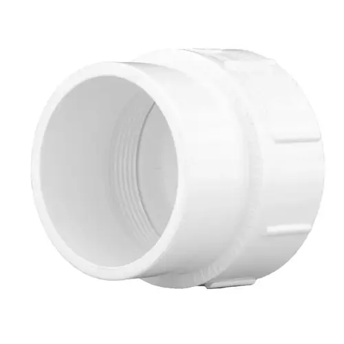 Cleanout Adapter Schedule 40 3" Spigot X 3" D FPT PVC Cleanout Adapter Schedule 40 3" Spigot X 3" D FPT PVC