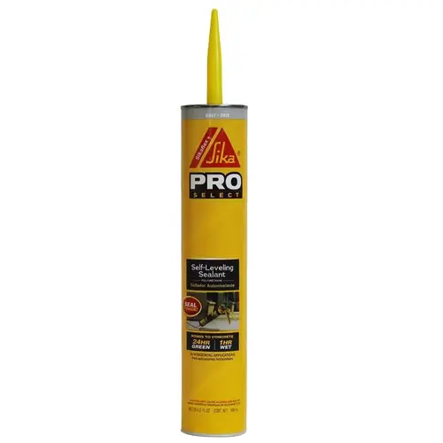 + Self-Leveling Sealant 29 Oz. Gray Concrete Sealant