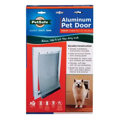 DOOR PET MEDIUM White DOOR PET MEDIUM White