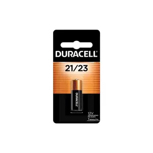 DURACELL 004133312106 Battery, 12 V Battery, 33 mAh, MN21 Battery, Alkaline, Manganese Dioxide