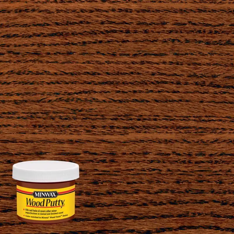 Minwax Wood Putty Liquid Red Mahogany 3.75 oz Jar 13613000 Minwax Wood Putty Liquid Red Mahogany 3.75 oz Jar 13613000