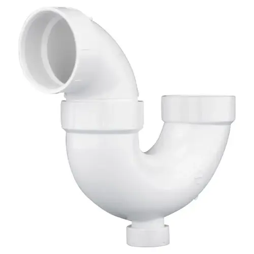 P-Trap with Clean Out Schedule 40 2" Hub X 2" D Hub PVC P-Trap with Clean Out Schedule 40 2" Hub X 2" D Hub PVC