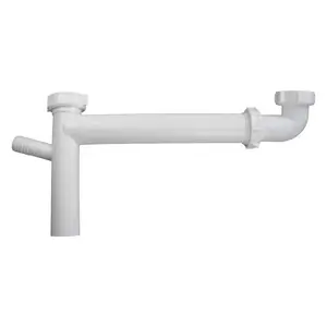 Keeney 119AWK Waste Arm 1-1/2" D X 16" L Plastic White