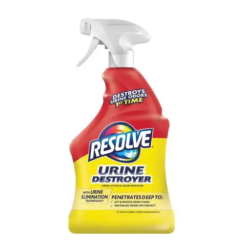 Resolve Urine Destroyer, 32 Oz Spray Bottle, Citrus Resolve Urine Destroyer, 32 Oz Spray Bottle, Citrus