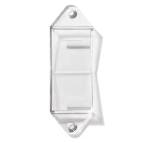 Switch Guard Clear Plastic Decorator Clear Pair
