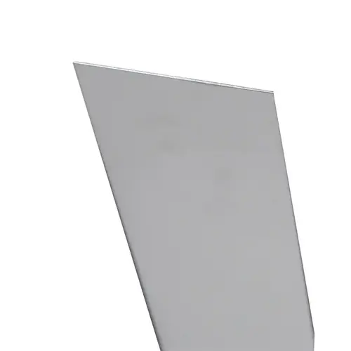 Stainless Steel Sheet Metal, .012 x 6 x 12 In. Mirror