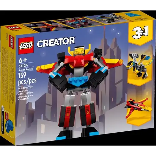 Super Robot Creator Plastic Multicolored 159 pc Multicolored Super Robot Creator Plastic Multicolored 159 pc Multicolored