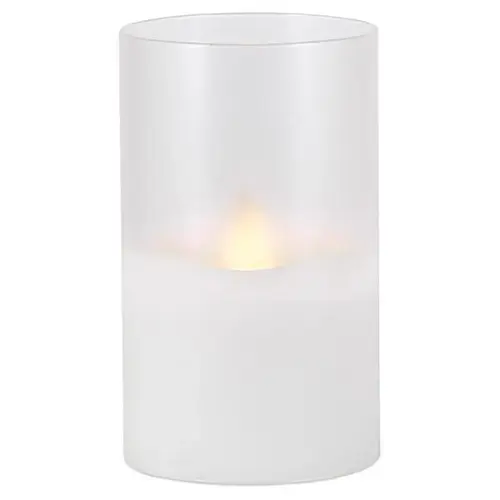 Candle White No Sent Scent Flameless Hand Poured White Candle White No Sent Scent Flameless Hand Poured White