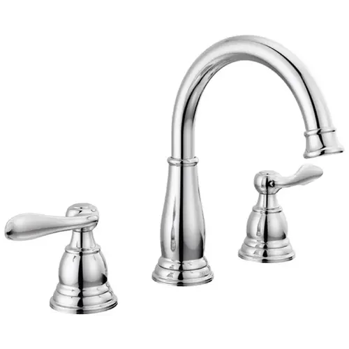 Windemere Two Handle Bathroom Faucet, Widespread, Chrome Windemere Two Handle Bathroom Faucet, Widespread, Chrome