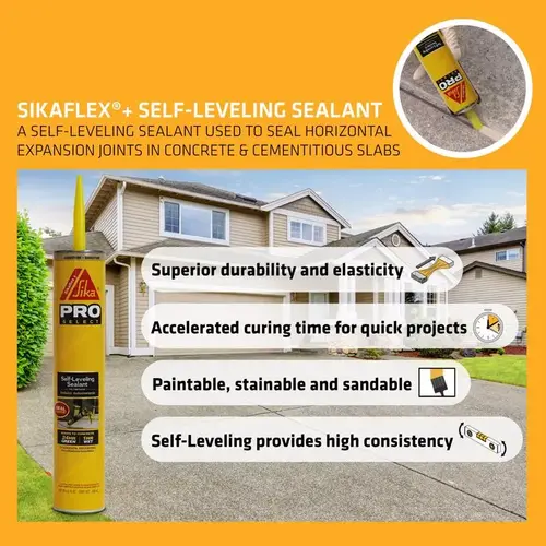 Self-Leveling Sealant, Sandstone, 29 fl-oz Cartridge