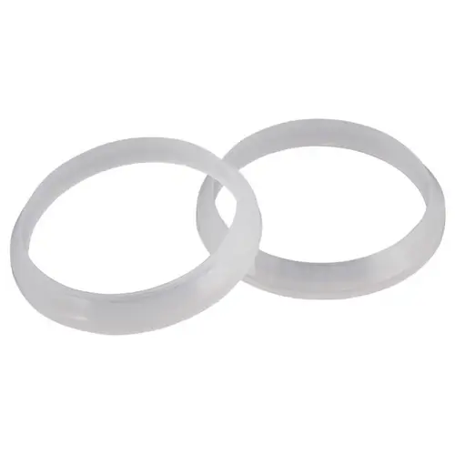 Tailpiece Washer, 1-1/4 in, Polyethylene, For: Plastic Drainage Systems White - pack of 2 Tailpiece Washer, 1-1/4 in, Polyethylene, For: Plastic Drainage Systems White - pack of 2