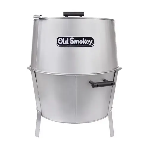 Jumbo 22 In. Dia. Silver Charcoal Grill