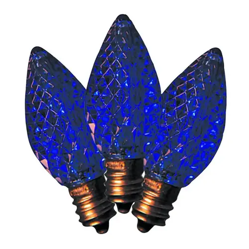 Christmas Light Bulbs LED C7 Blue 25 ct Replacement Christmas Light Bulbs LED C7 Blue 25 ct Replacement