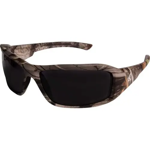 Safety Glasses Brazeau Wraparound Smoke Lens Camouflage Frame