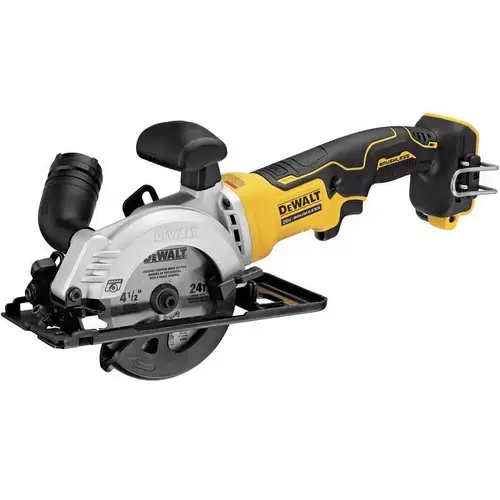 Circular Saw, Tool Only, 20 V, 4-1/2 in Dia Blade, 45, 90 deg Bevel Circular Saw, Tool Only, 20 V, 4-1/2 in Dia Blade, 45, 90 deg Bevel
