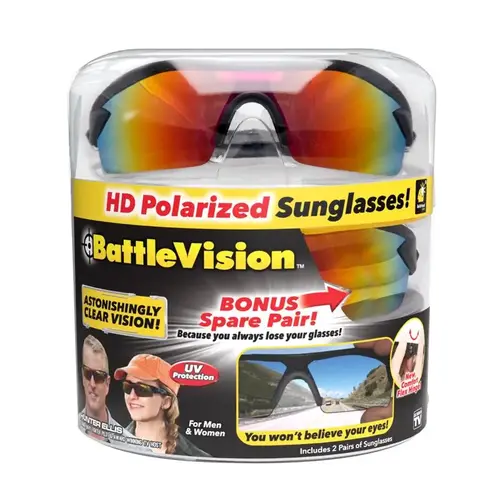 Sunglasses Battle Vision Hi-Tech HD Polarized Polymer Pair