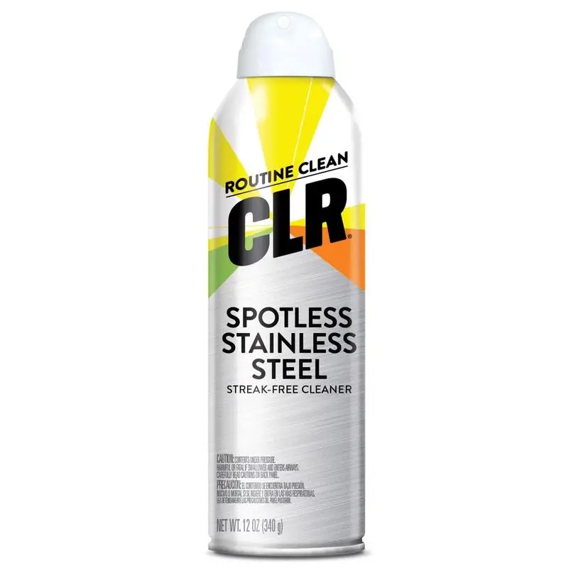CLR Stainless Steel Cleaner Fresh Clean Scent 12 ounce oz Spray - pack of 6 CSS-12-XCP6