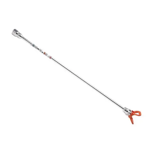 20 In. Spray Gun Tip Extension Silver 20 In. Spray Gun Tip Extension Silver