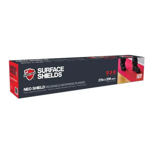Floor Protection NeoShield 1.5 mil T X 27" W X 20 ft. L Rubber Red 1 Red Floor Protection NeoShield 1.5 mil T X 27" W X 20 ft. L Rubber Red 1 Red