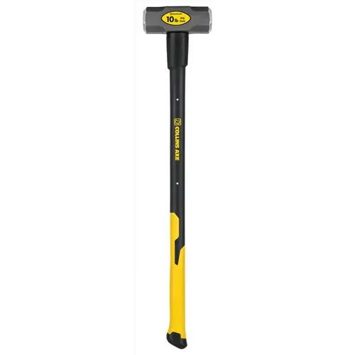 Sledge Hammer 10 lb Steel 35" Fiberglass Handle Sledge Hammer 10 lb Steel 35" Fiberglass Handle