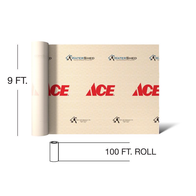 WaterShed 20076 House-Wrap 9 ft. W X 100 ft. L 8 mm