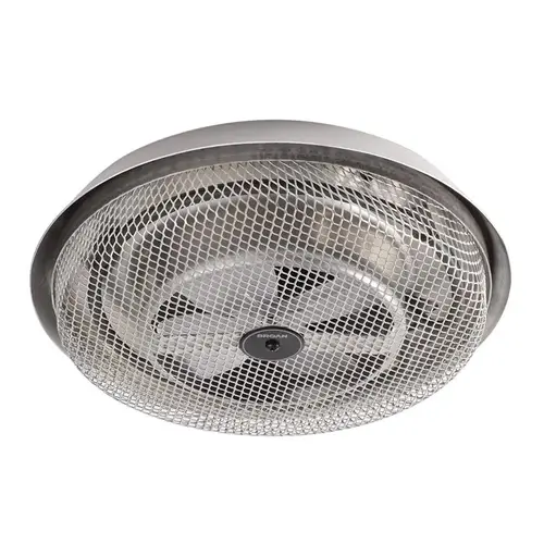 Ceiling Heater 85 CFM 0 Sones Silver White