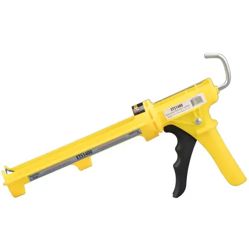 Caulking Gun ETS Lightweight Composite Drip Free Yellow Caulking Gun ETS Lightweight Composite Drip Free Yellow