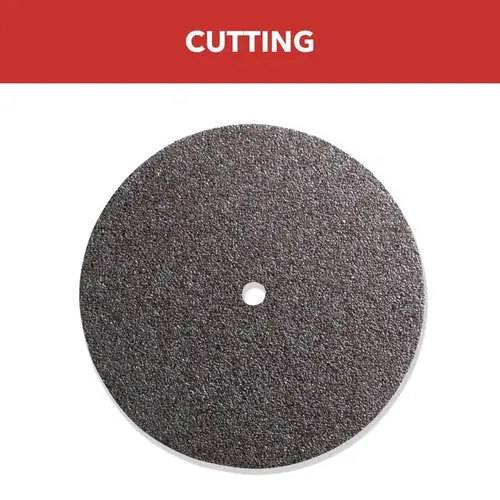 Cut-Off Wheel, 0.66 in Thick, 1 1/4 in Cutting Diameter Brown - pack of 5 Cut-Off Wheel, 0.66 in Thick, 1 1/4 in Cutting Diameter Brown - pack of 5