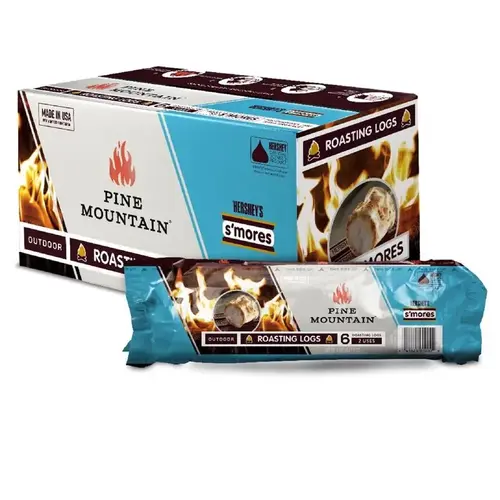 Roasting 1-Hour Fire Log - pack of 6 Roasting 1-Hour Fire Log - pack of 6